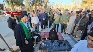 مراسم همایش بسیجیان گردان در جشن پیروزی انقلاب اسلامی دهه فجر