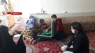حضور خادمین امام رضا (ع) در روستای سطوه شاهرود+ تصاویر