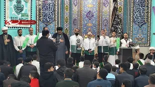 برگزاری مراسم ولادت حضرت علی علیه السلام در مسجد امام رضا(ع) در خرمشهر