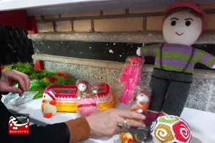 برپایی نمایشگاه صنایع دستی و محصولات خانگی به همت گروه جهادی شهید حضرتی همدان