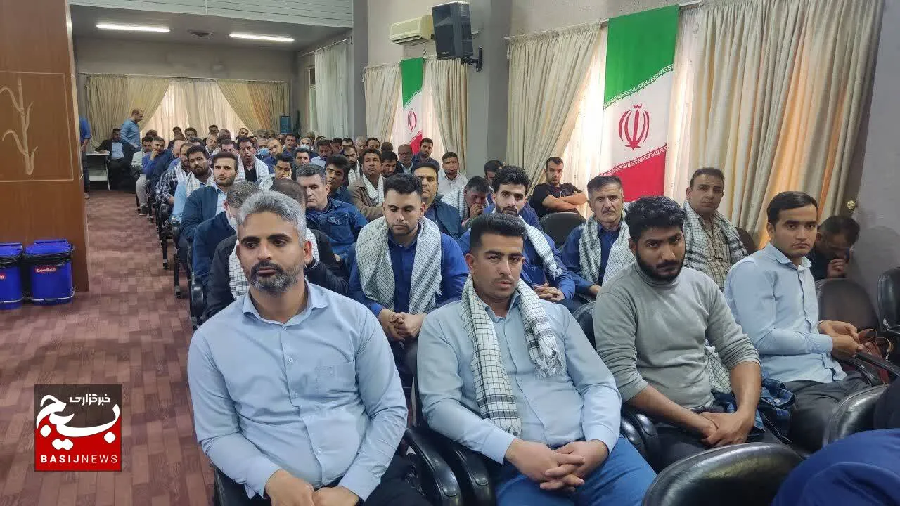 حمایت کارکنان شرکت کشت وصنعت امام خمینی(ره) از مردم غزه