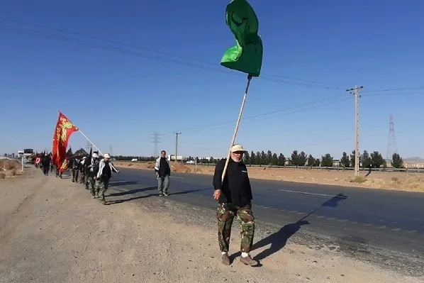 حرکت سی امین کاروان پیاده امام علی(ع) از تبریز تا مرقد امام راحل
