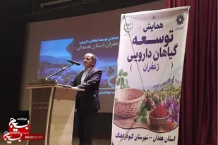 همایش تخصصی توسعه کشت گیاهان دارویی(زعفران) در کبودراهنگ برگزار شد