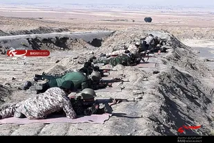 میدان تیر بسیجیان کبودراهنگ در رزمایش اقتدار عاشورایی