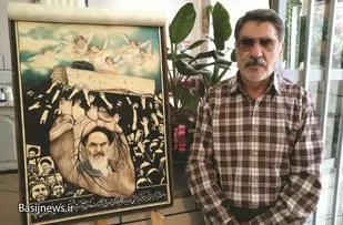 هنرمند انقلابی اراک آسمانی شد